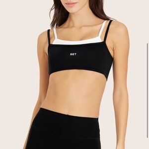 Set Active double scoop bra